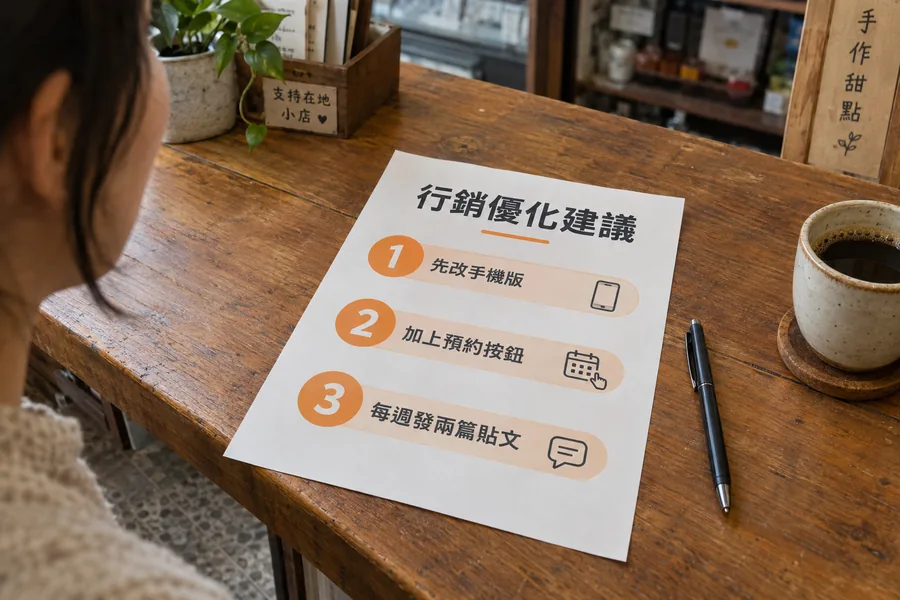 行銷優化免費示範畫面