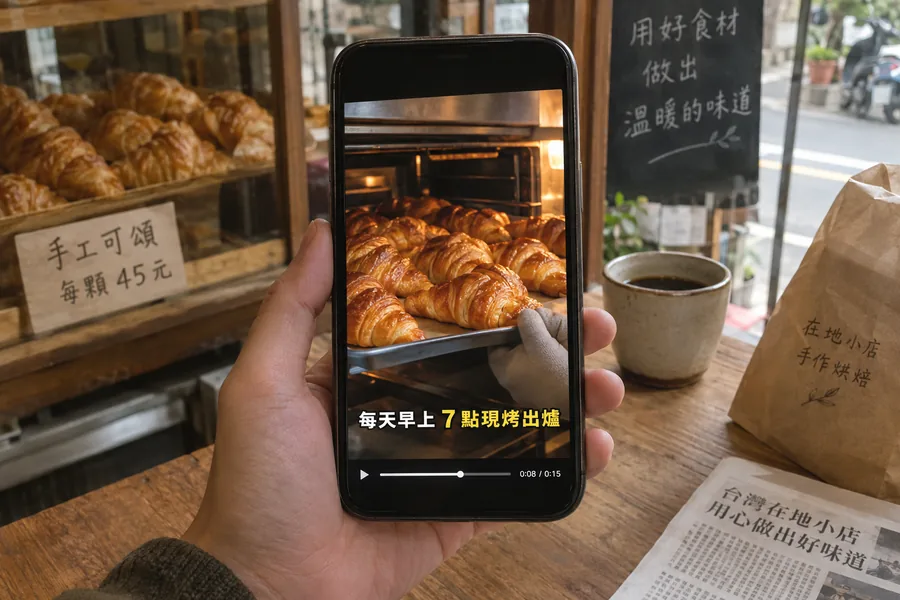 宣傳短影片免費示範畫面