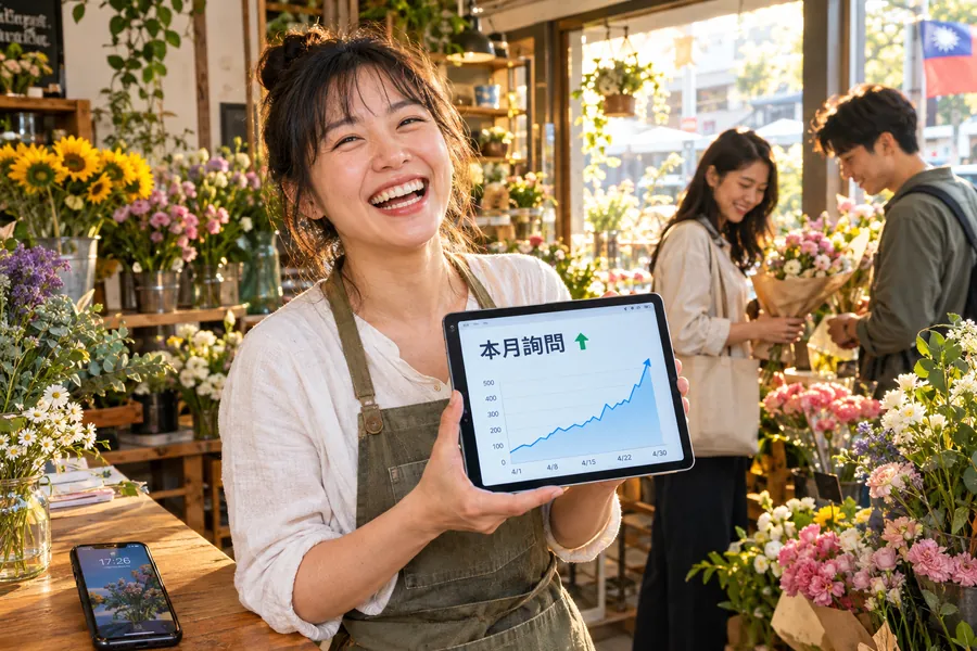 上線 3 個月後的樣子
